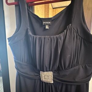 Enfocus Studio Blue Sleeveless Scoop Neck Sundress